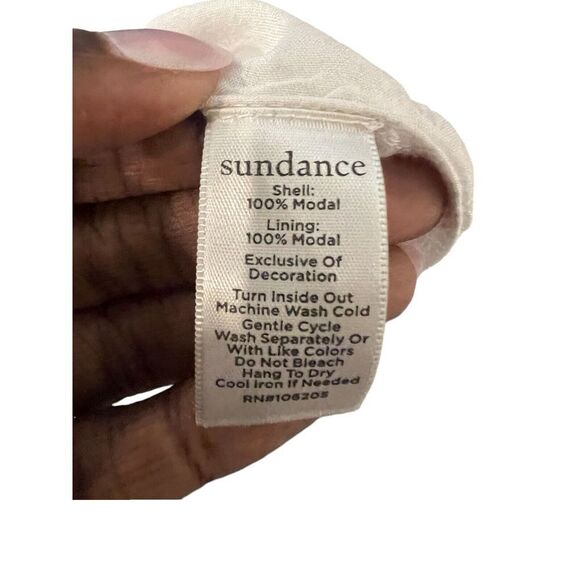 NWT Sundance Nouveau‎ Nomad Boho Chic Dress SZ XS Smocked Waist Tassel Hippie - Picture 3 of 6